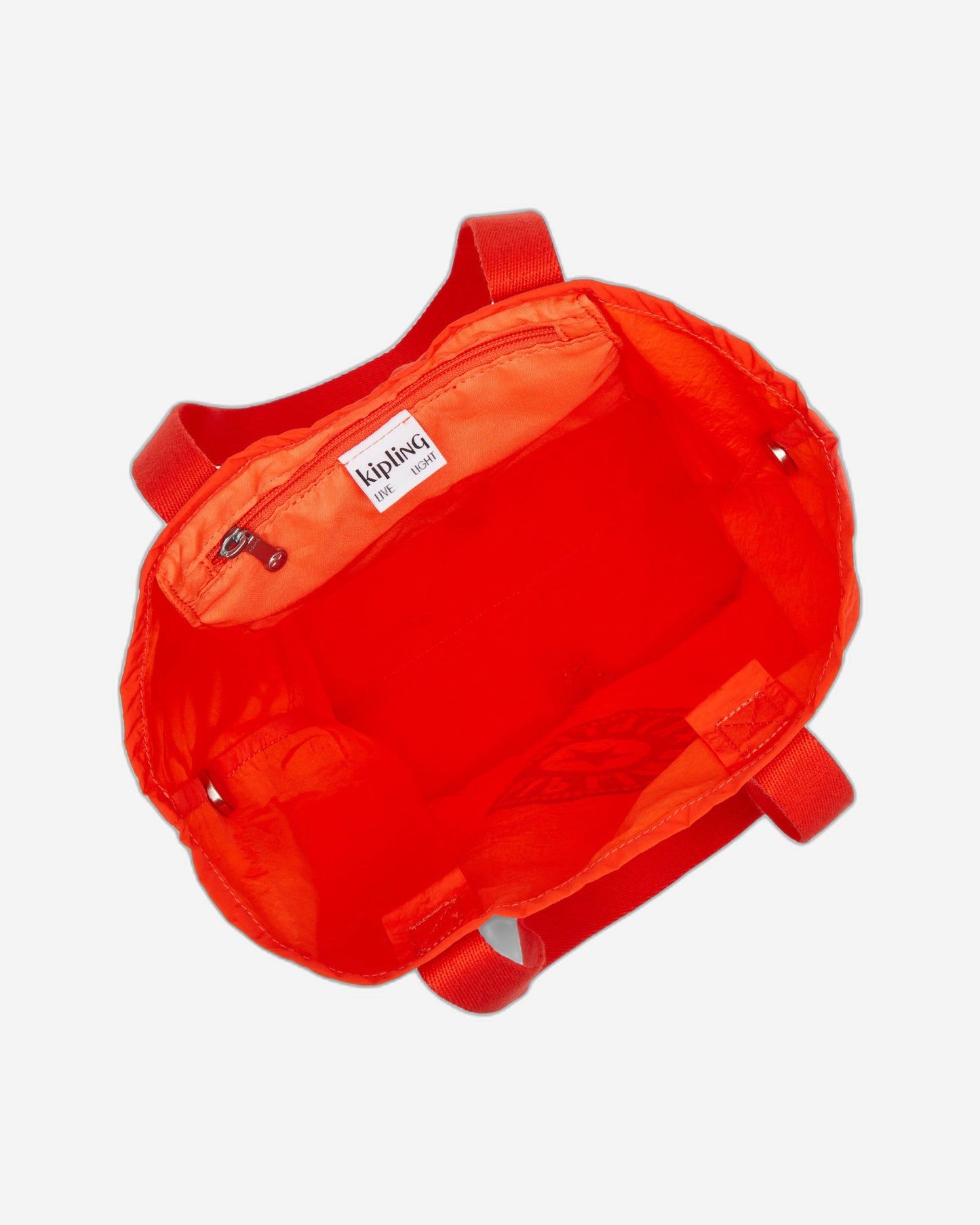 حقيبة Kipling Hip Hurray 5 مفتوحة باللون البرتقالي متوسطة الحجم قابلة للطي I1572-SP1