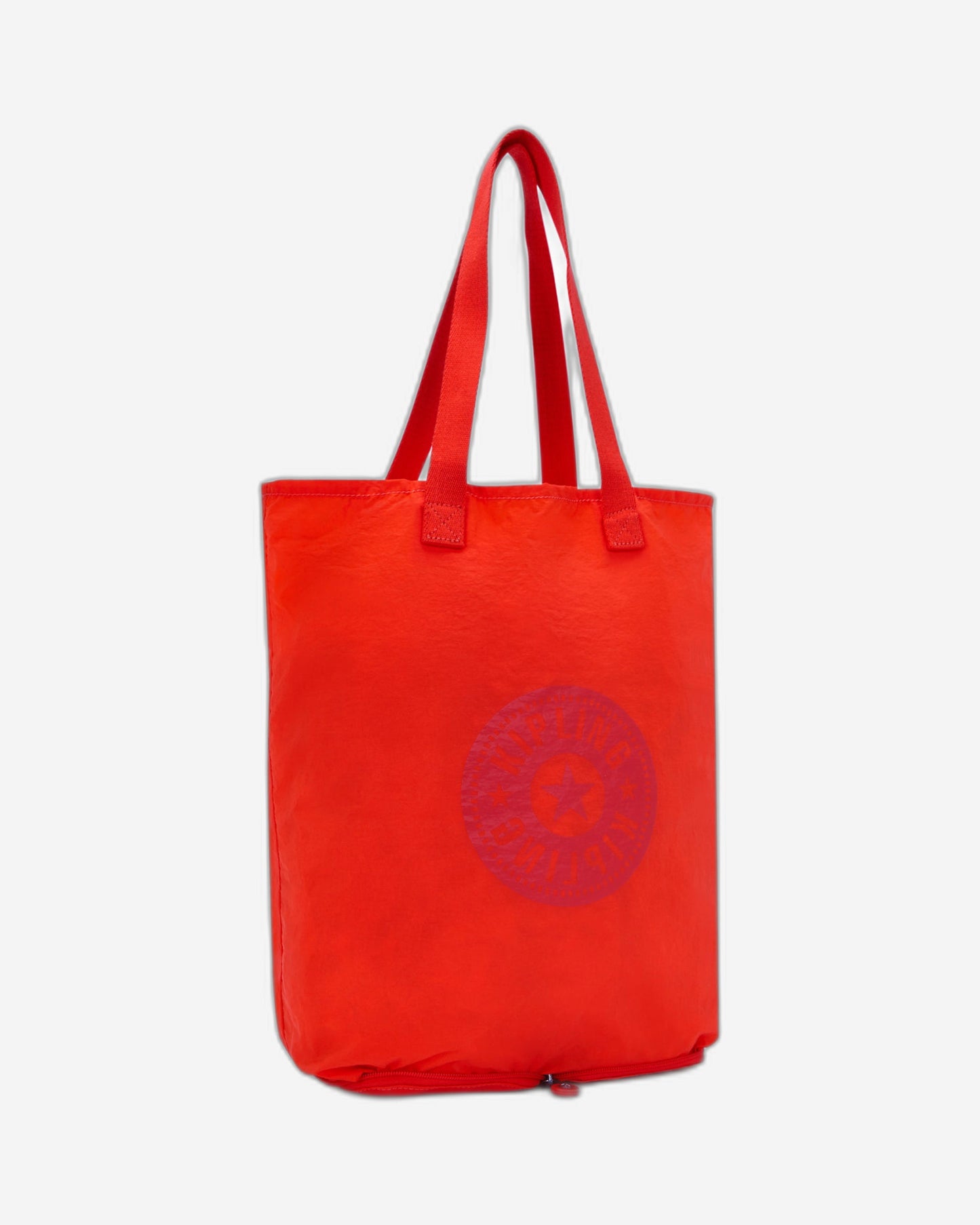 حقيبة Kipling Hip Hurray 5 مفتوحة باللون البرتقالي متوسطة الحجم قابلة للطي I1572-SP1