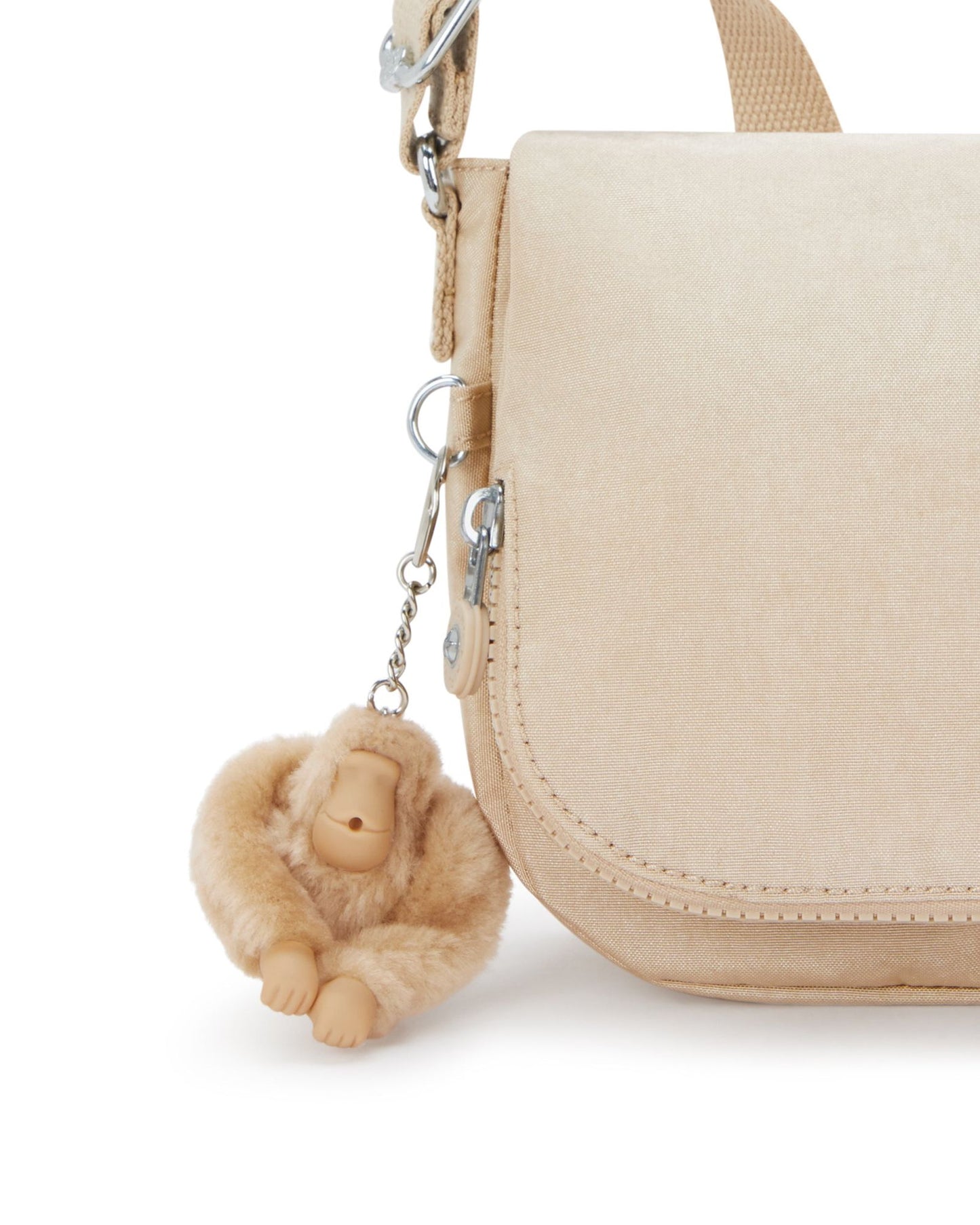 حقيبة Kipling Earthbeat S Sparkled Beige صغيرة الحجم I2503-5DV