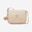 حقيبة كتف Kipling Earthbeat M متوسطة الحجم باللون البيج اللامع I2506-5DV