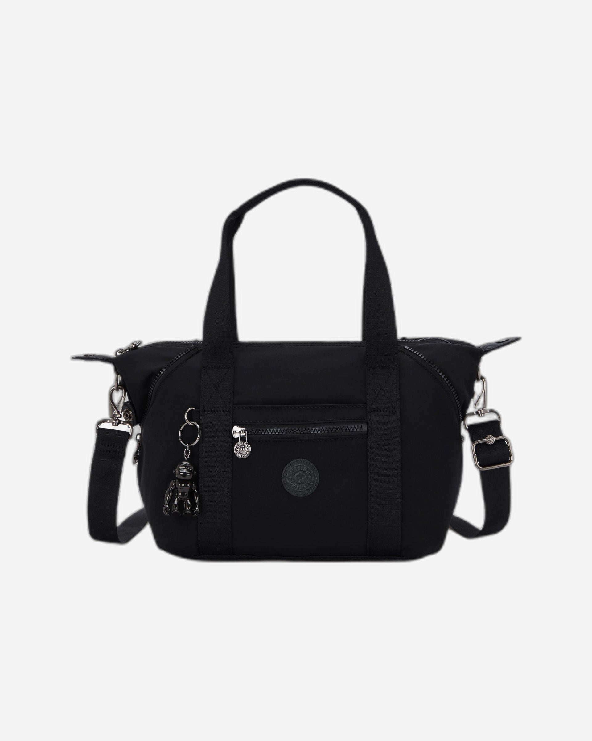حقيبة يد Kipling Art Mini Infinite سوداء صغيرة (مع حزام كتف قابل للإزالة) I2526-2EN