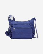 حقيبة Kipling Gabbie S متوسطة الحجم باللون الأزرق المحيطي I2531-24U
