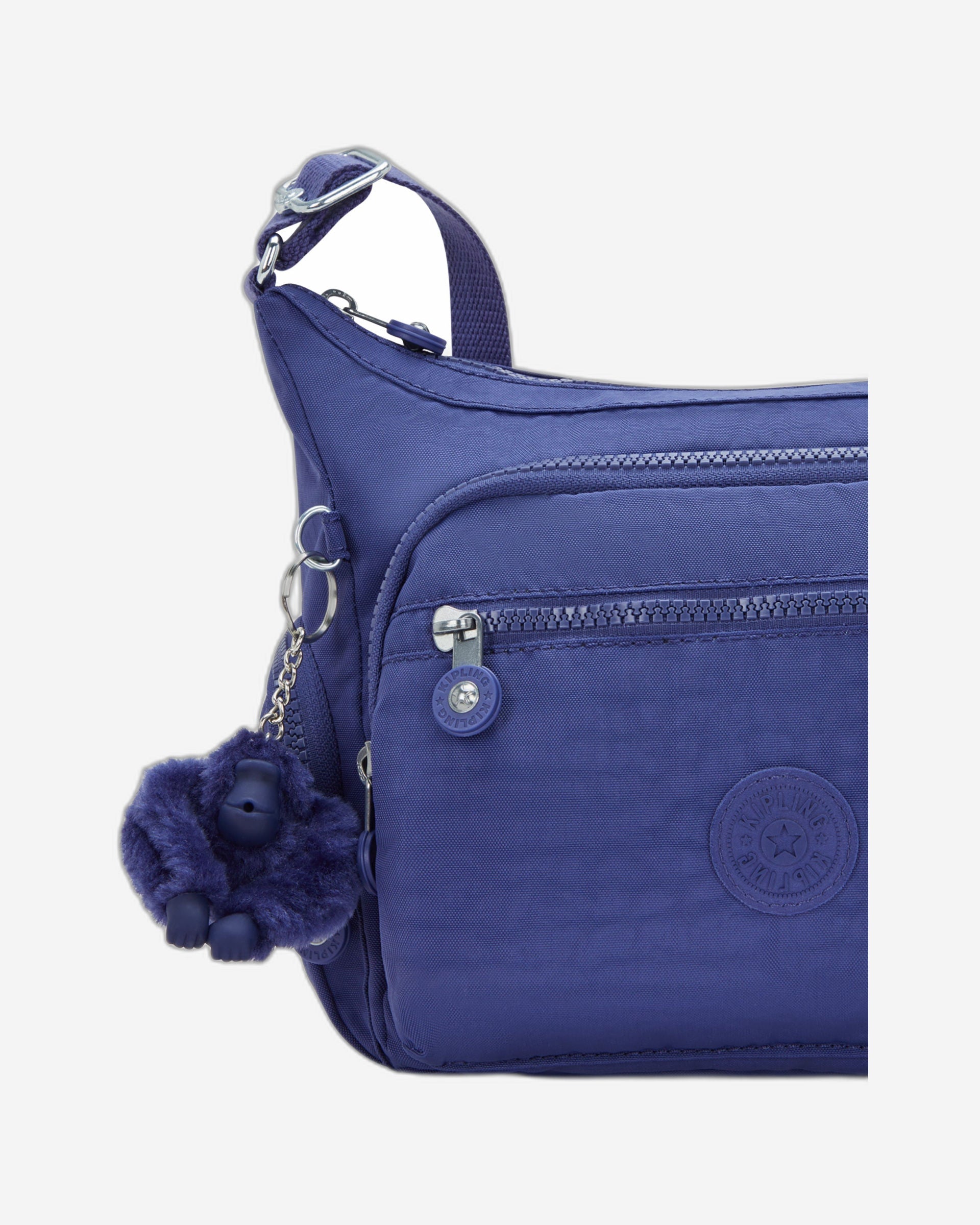 حقيبة Kipling Gabbie S متوسطة الحجم باللون الأزرق المحيطي I2531-24U