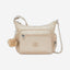 حقيبة Kipling Gabbie S متوسطة الحجم باللون البيج اللامع I2532-5DV