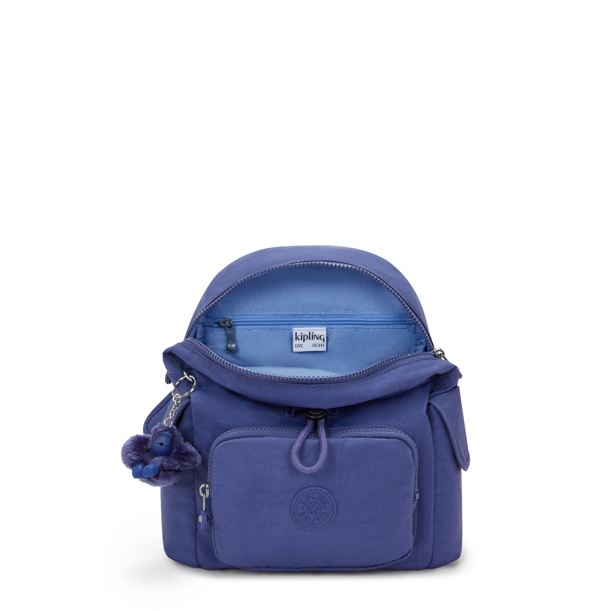 حقيبة ظهر كيبلينج سيتي باك صغيرة زرقاء محيطية I2670-24U