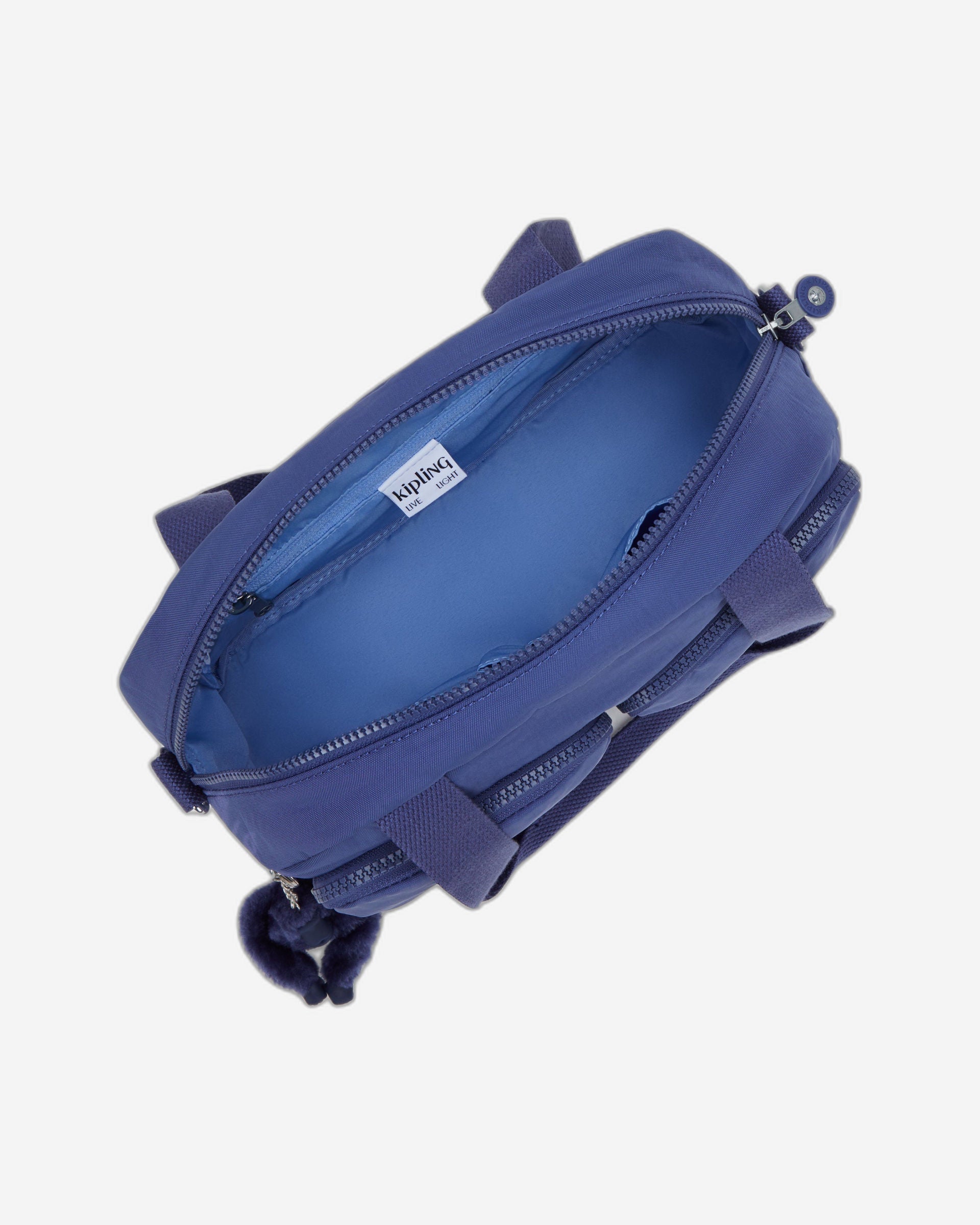 حقيبة كتف متوسطة الحجم من كيبلينج كول ديفيا بلون أزرق محيطي I2849-24U