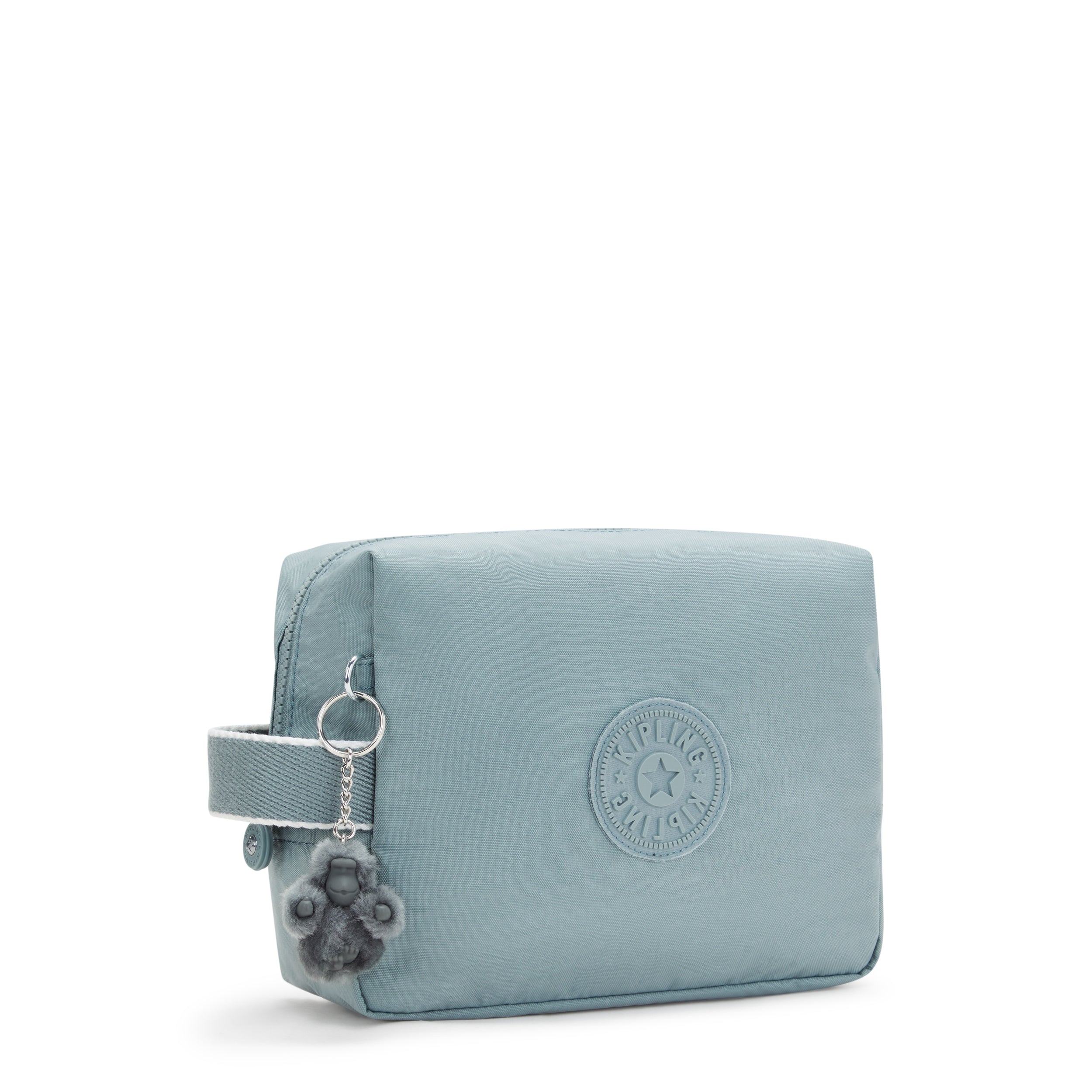 حقيبة أدوات الزينة الكبيرة باراك رمادية مريحة من كيبلينج I2887-3NL