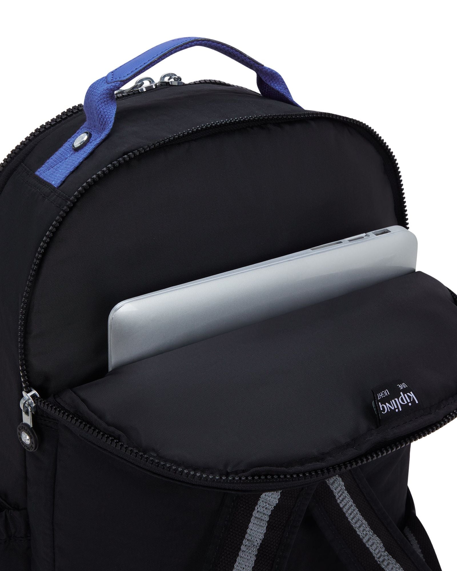 حقيبة ظهر Kipling Seoul Lap Fire Skate كبيرة مع حجرة للكمبيوتر المحمول I2932-80S