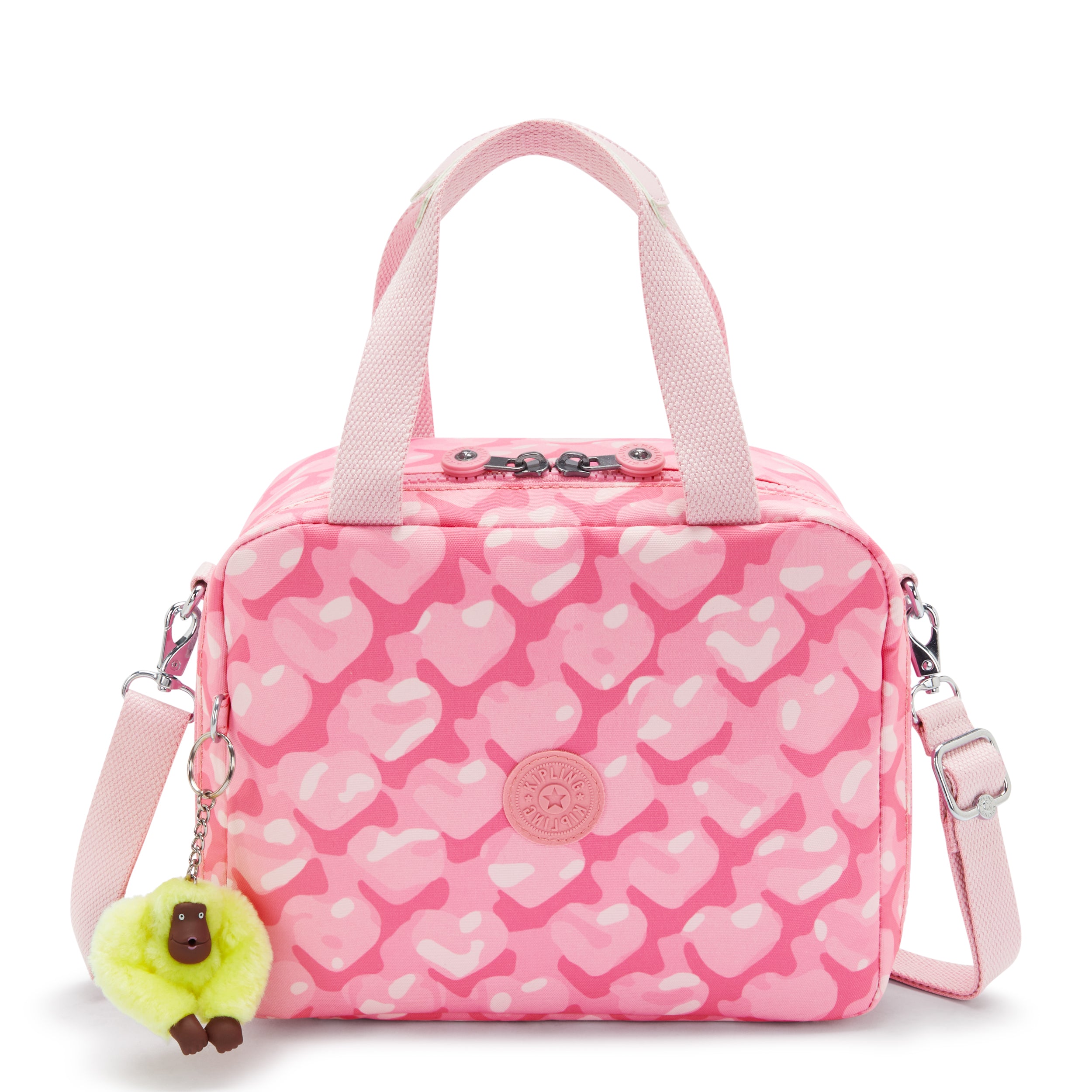 KIPLING Large lunchbox (with trolley sleeve) Female Adorable Hearts Miyo I2989-1NB