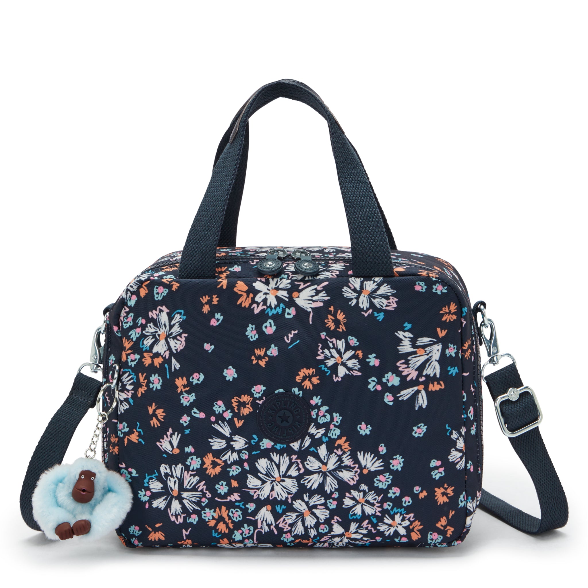 KIPLING Miyo Flower Field Large lunchbox (with trolley sleeve) I2989-5GB