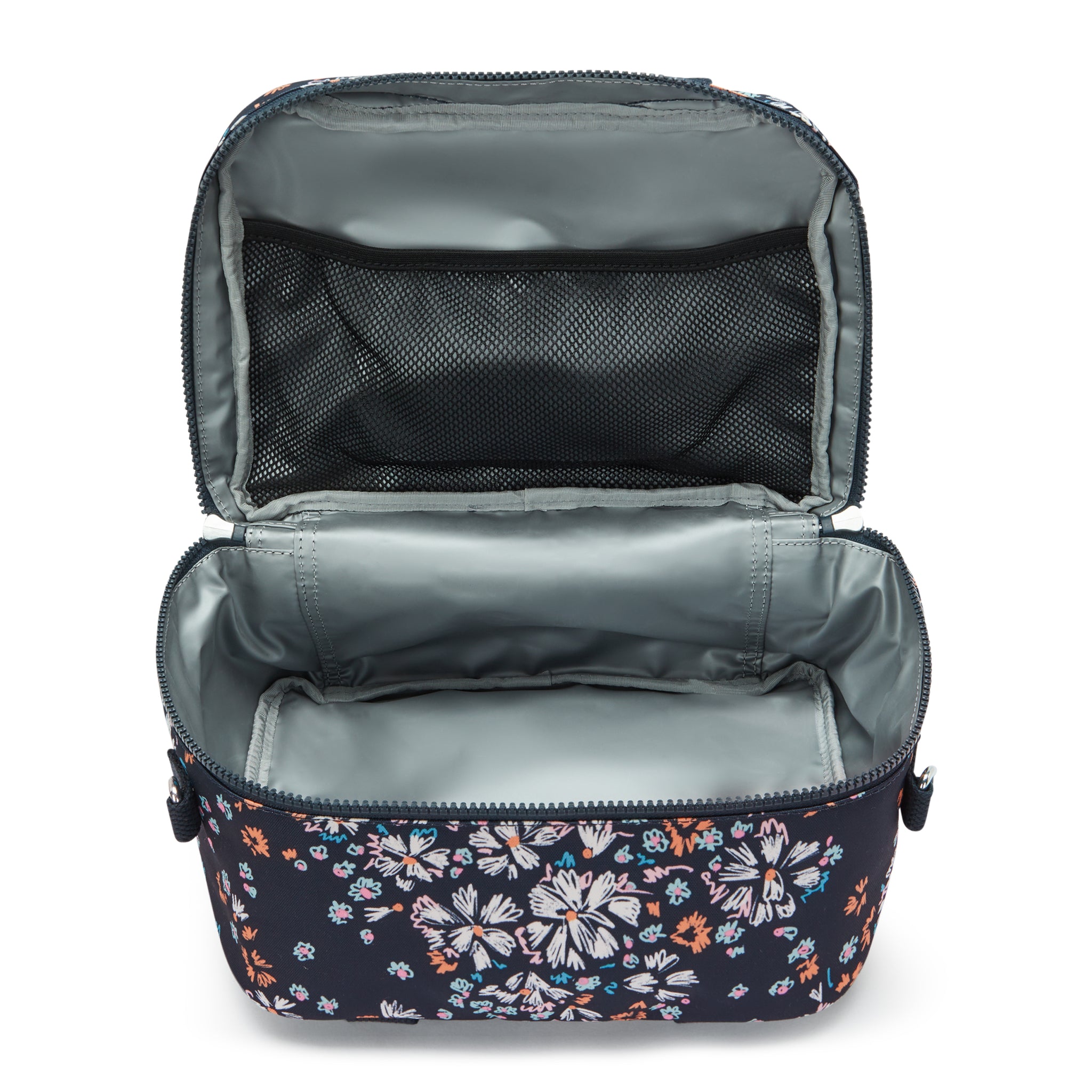 صندوق غداء كبير من KIPLING Miyo Flower Field (مع جراب عربة) I2989-5GB