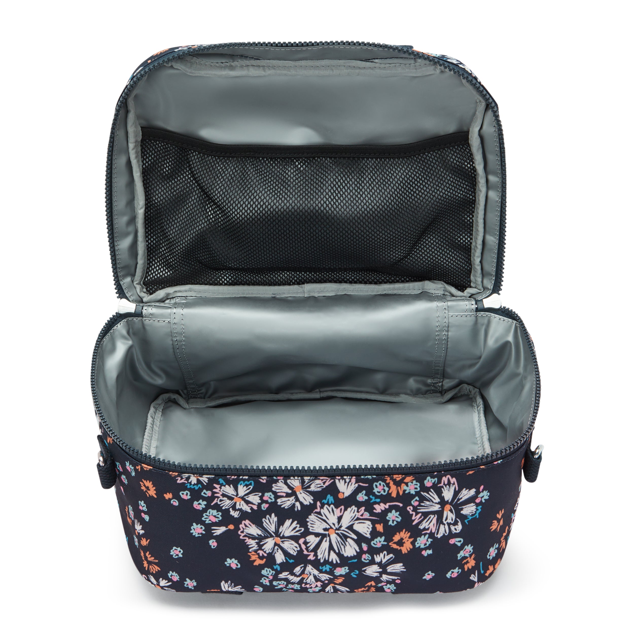 صندوق غداء كبير من KIPLING Miyo Flower Field (مع جراب عربة) I2989-5GB