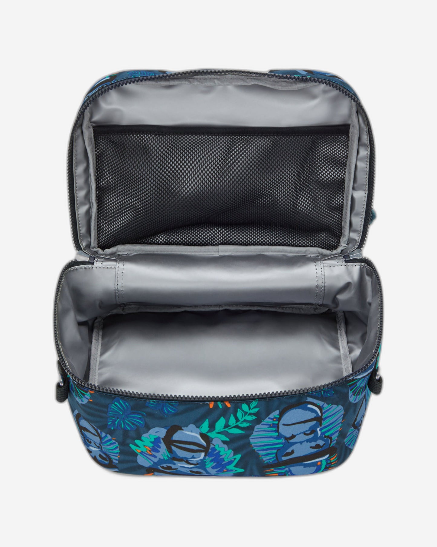 حقيبة غداء كبلينج مييو بلو مونكي فن كبيرة مع جراب عربة C2I2989-8HJ