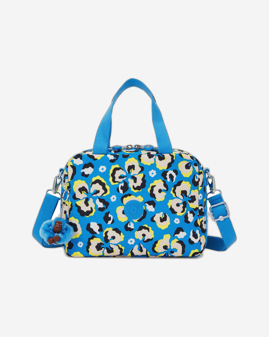 حقيبة غداء كبلينج مييو بنقشة جلد الفهد وكبيرة الحجم مع جراب عربة C2I2989-P2A