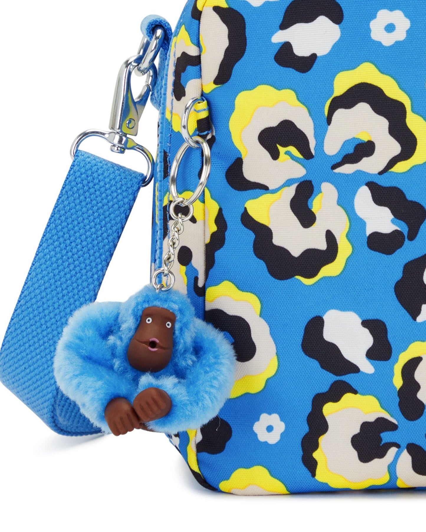 حقيبة غداء كبلينج مييو بنقشة جلد الفهد وكبيرة الحجم مع جراب عربة C2I2989-P2A