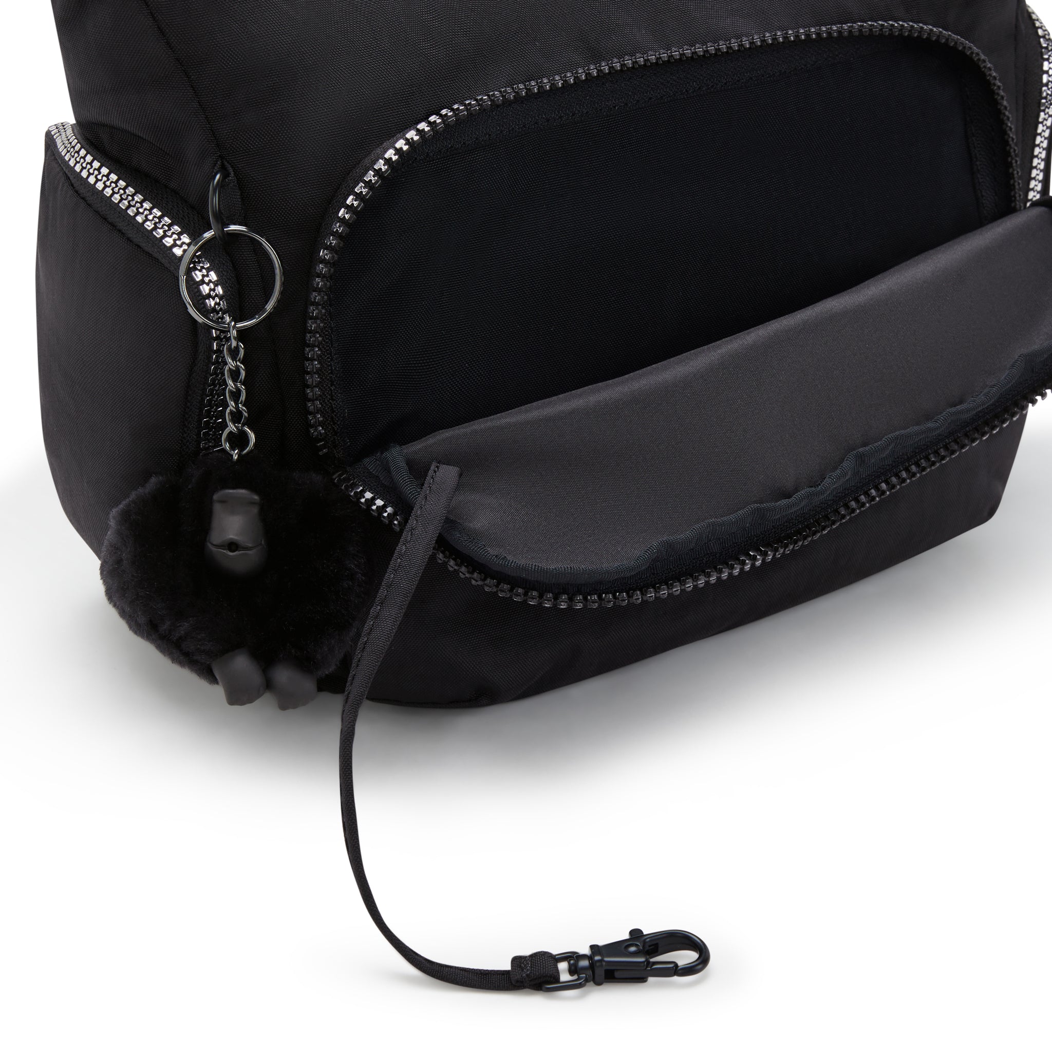 حقيبة كيبلينج غاب إس غلوريوس فضية متوسطة الحجم I3026-9SB