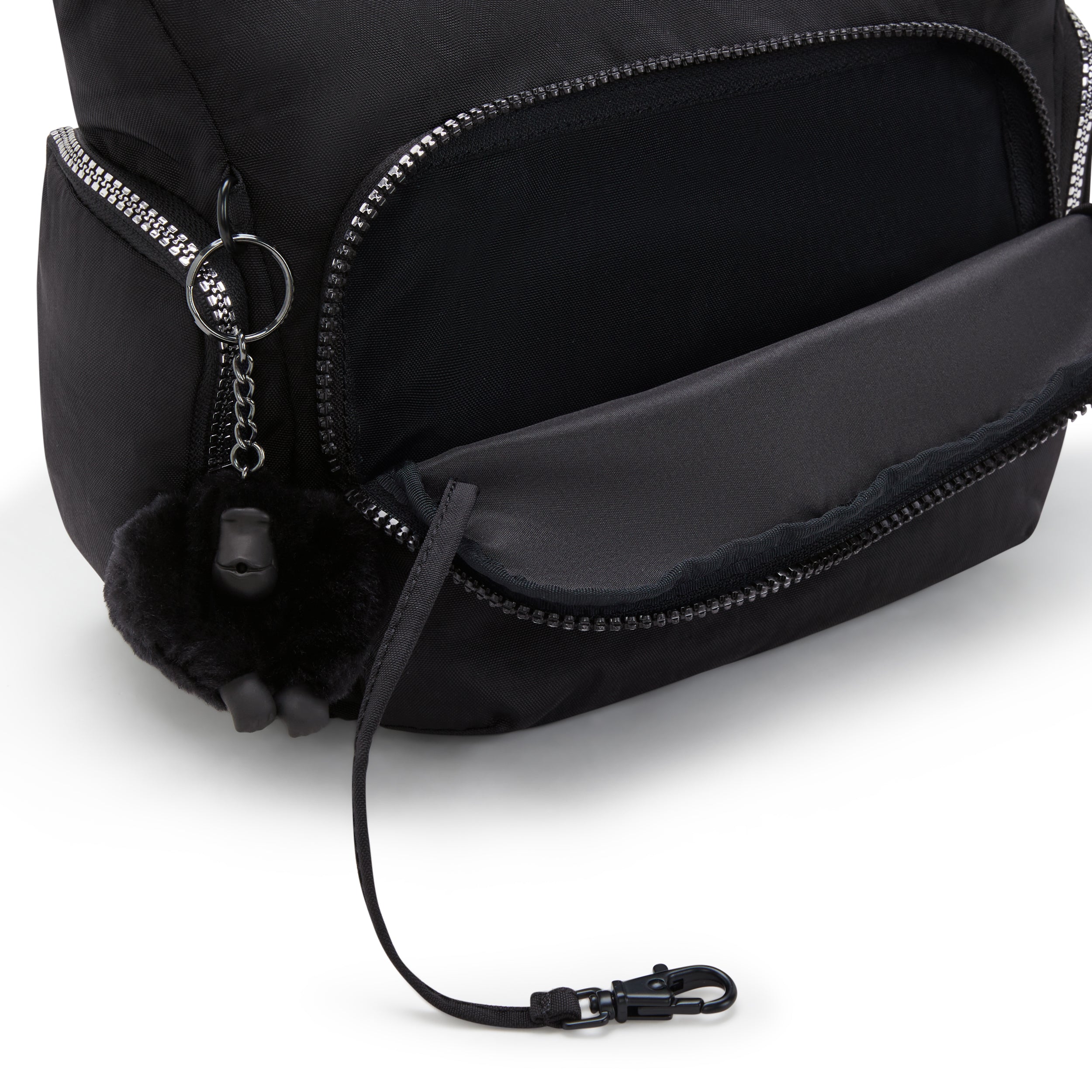 حقيبة كيبلينج غاب إس غلوريوس فضية متوسطة الحجم I3026-9SB