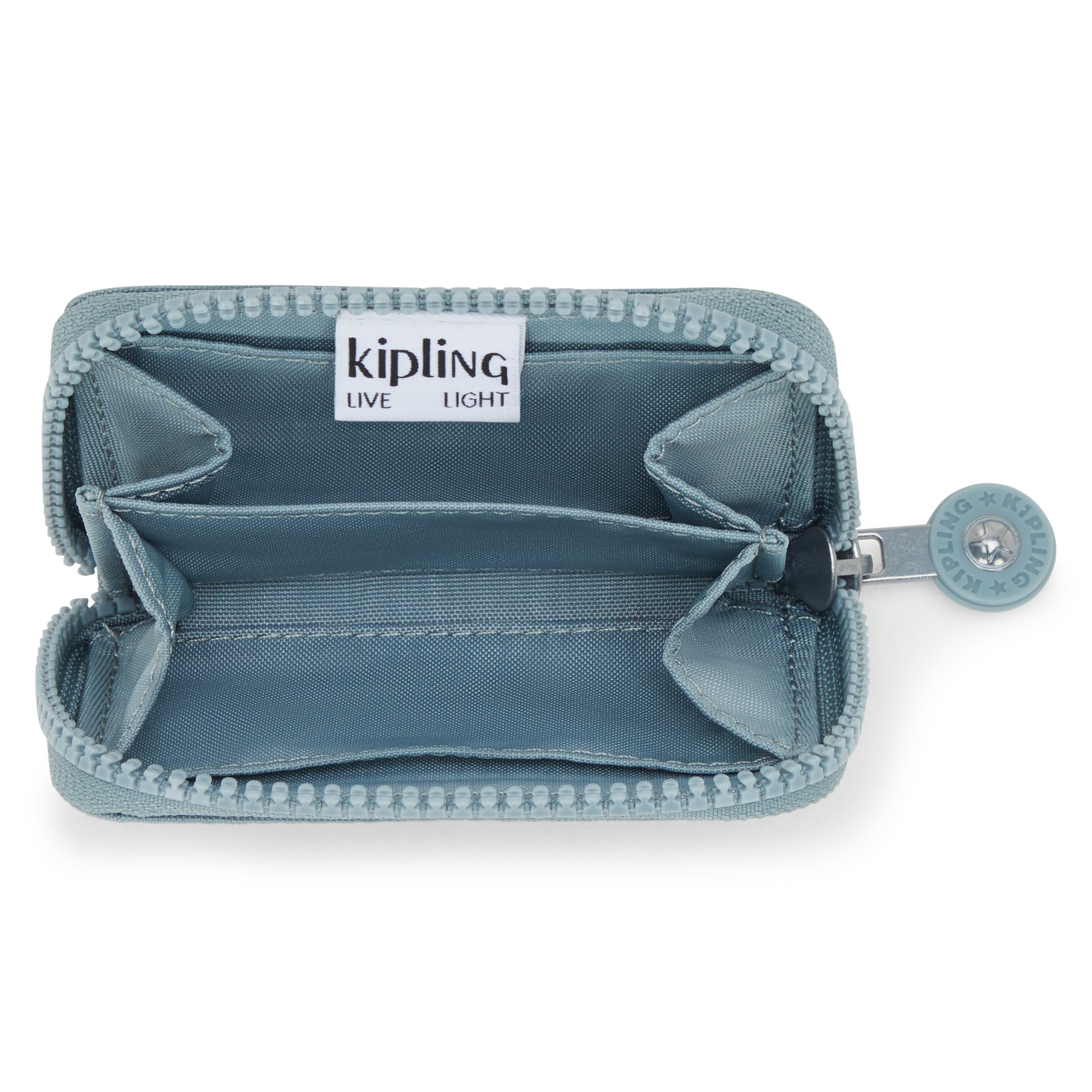 محفظة Kipling Cash Buddy الصغيرة المريحة باللون الرمادي I3051-3NL