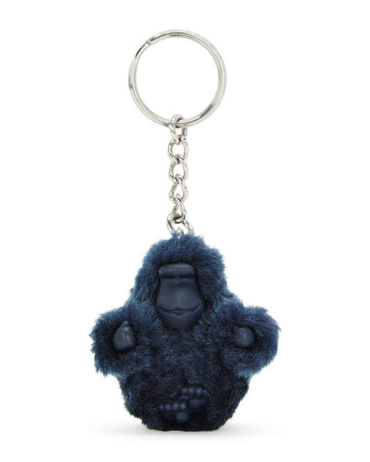 مشبك مفاتيح Kipling Monkeyclip XS KH Blue Bleu 2 صغير من Monkey Keychain I3088-96V