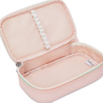 كيبلينج - علبة أقلام متوسطة الحجم بلون أحمر خدود معدني، ٥٠ قلمًا، C2I3156-E7L