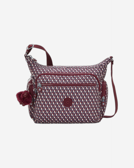 حقيبة Kipling Gabbie 3Dk Wine Large Crossbody I3186-1PB