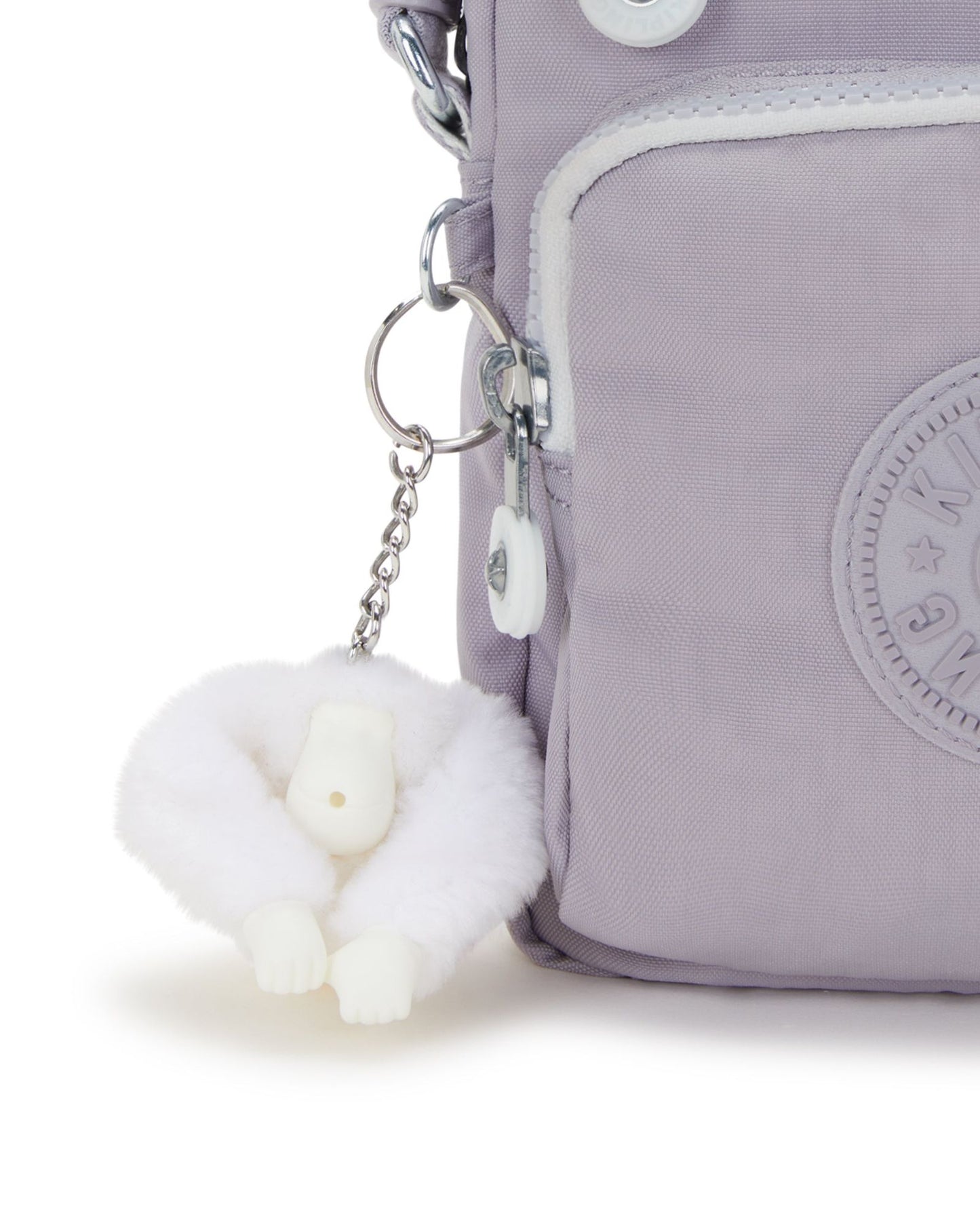 حقيبة كتف صغيرة رمادية اللون من كيبلينج غون تندر C2I3244-1FB