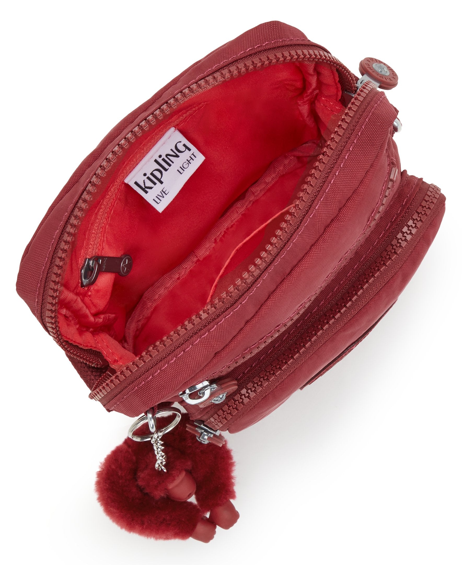 حقيبة كتف صغيرة Kipling Gunne Funky Red I3244-4SS