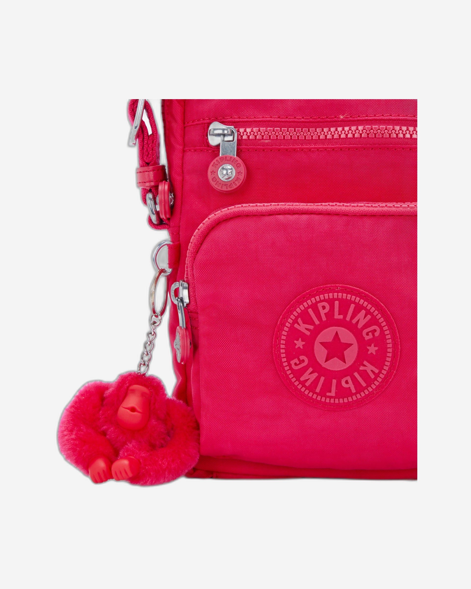حقيبة كتف صغيرة وردية اللون من كيبلينج غون كونفيتي C2I3244-T73