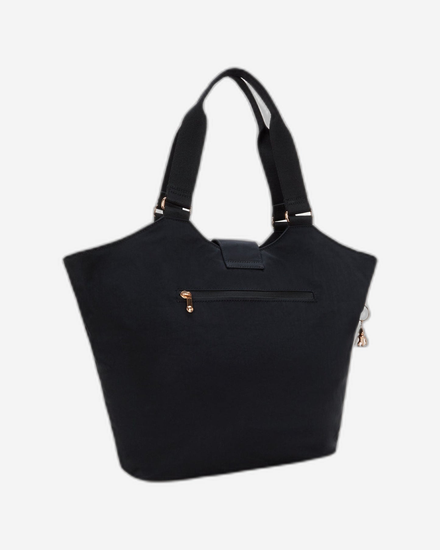 حقيبة كيبلينج متوسطة الحجم باللون الأسود والوردي والتوابل I3286-62Q