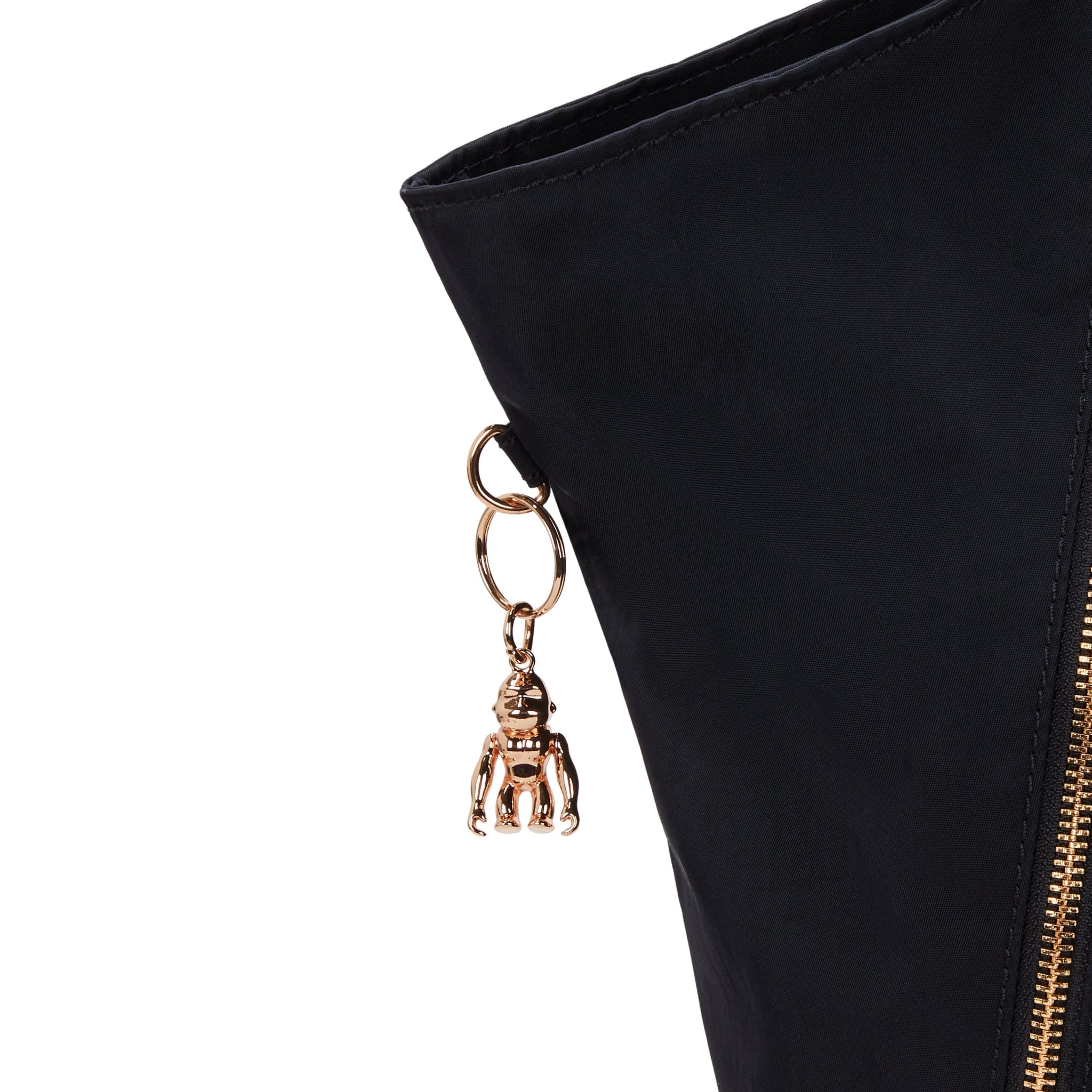 حقيبة كيبلينج متوسطة الحجم باللون الأسود والوردي والتوابل I3286-62Q