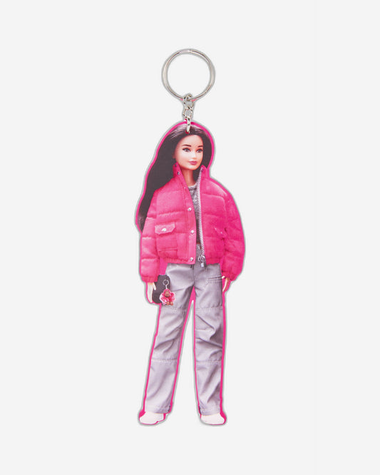 علاقة مفاتيح كيبلينج باربي إكسترا باور وردية اللون C2I3295-BA2