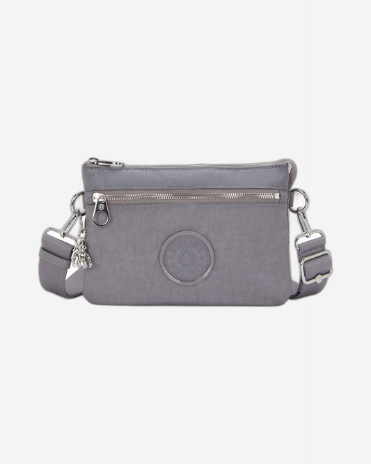 حقيبة Kipling Riri Zip Grey Spice صغيرة متقاطعة (مع حزام كتف قابل للإزالة) I3302-4GV