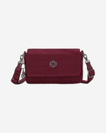 حقيبة كتف صغيرة Kipling Aras Up Maroon Tile Jq (بحزام سلسلة قابل للإزالة) I3353-9HX