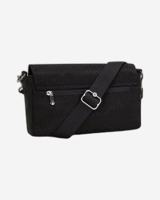 حقيبة كتف صغيرة من كيبلينج أراس أب بلاك ساين جي كيو I3353-Y12