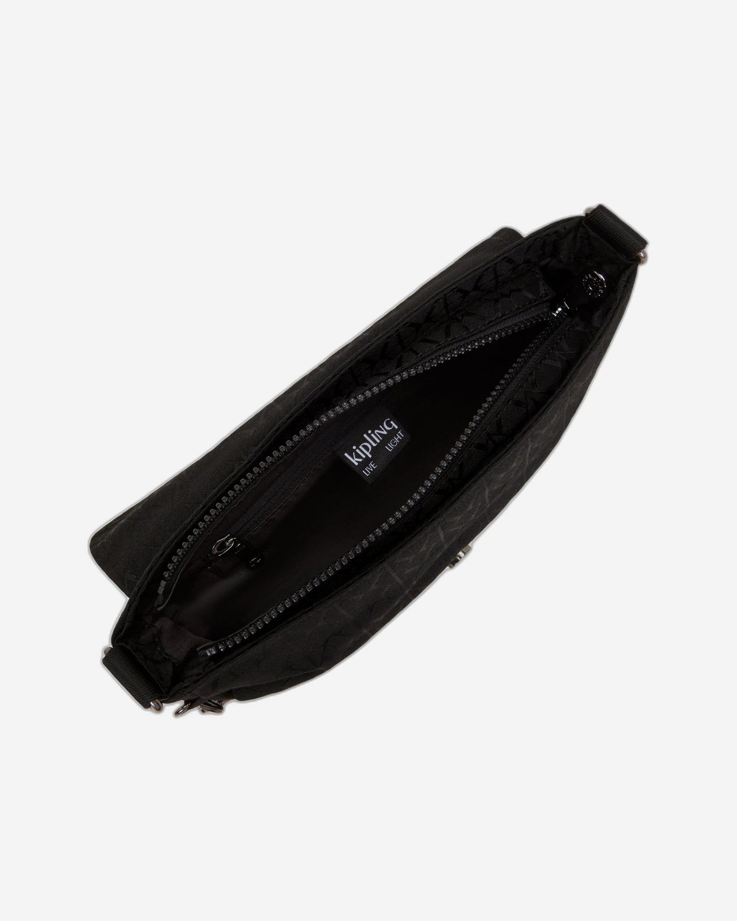 حقيبة كتف صغيرة من كيبلينج أراس أب بلاك ساين جي كيو I3353-Y12