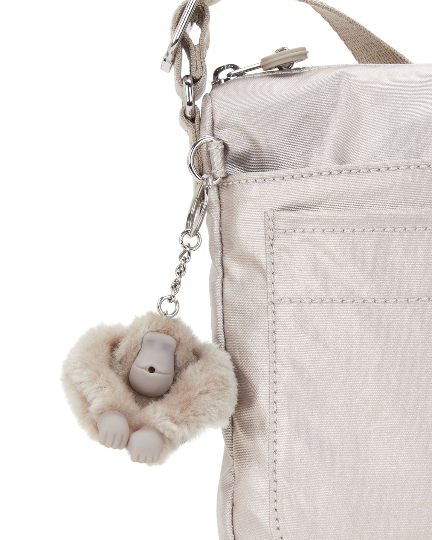 حقيبة كيبلينج سيباستيان ميتاليك جلو كروس بودي صغيرة C2I3372-48I