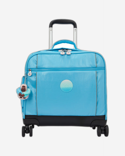 حقيبة كيبلينج نيو ستوريا بعجلات، لون أزرق بحري معدني، رقم الموديل I3390-52D