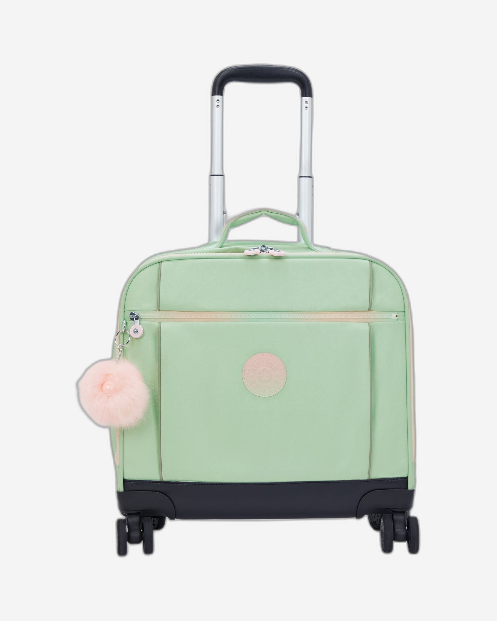 حقيبة كيبلينج نيو ستوريا ناعمة خضراء كبيرة بعجلات C2I3390-5KY