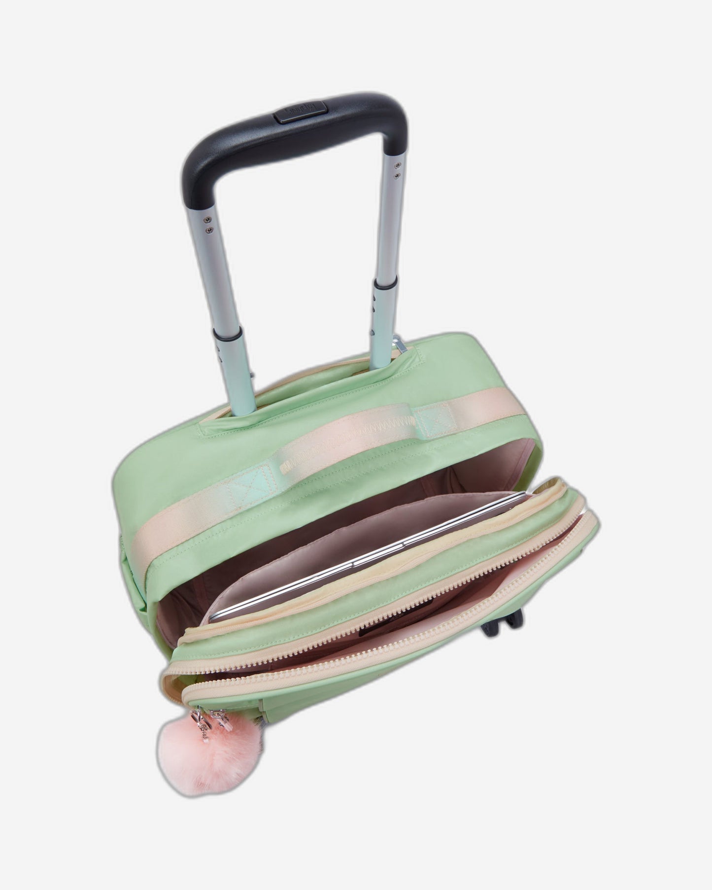 حقيبة كيبلينج نيو ستوريا ناعمة خضراء كبيرة بعجلات C2I3390-5KY