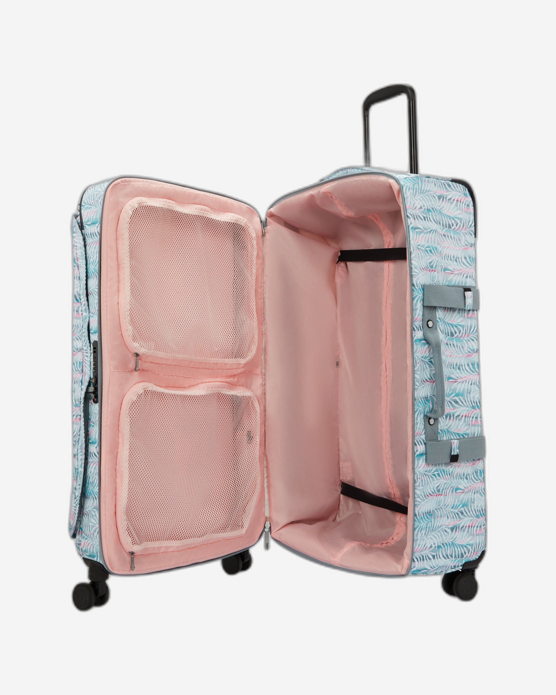 حقيبة سفر كيبلينج سبونتانيوس إل بأوراق النخيل الكبيرة ذات العجلات I3397-3QN