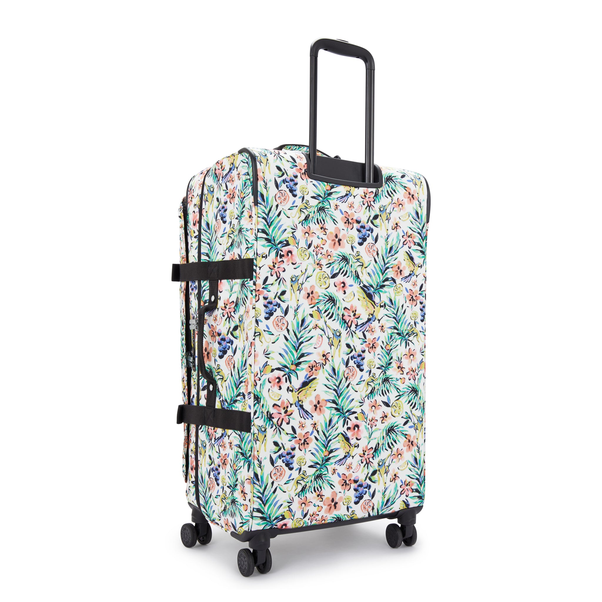 حقيبة سفر Kipling Spontaneous L كبيرة بعجلات وطبعة كوكتيل زهرية I3397-5DZ