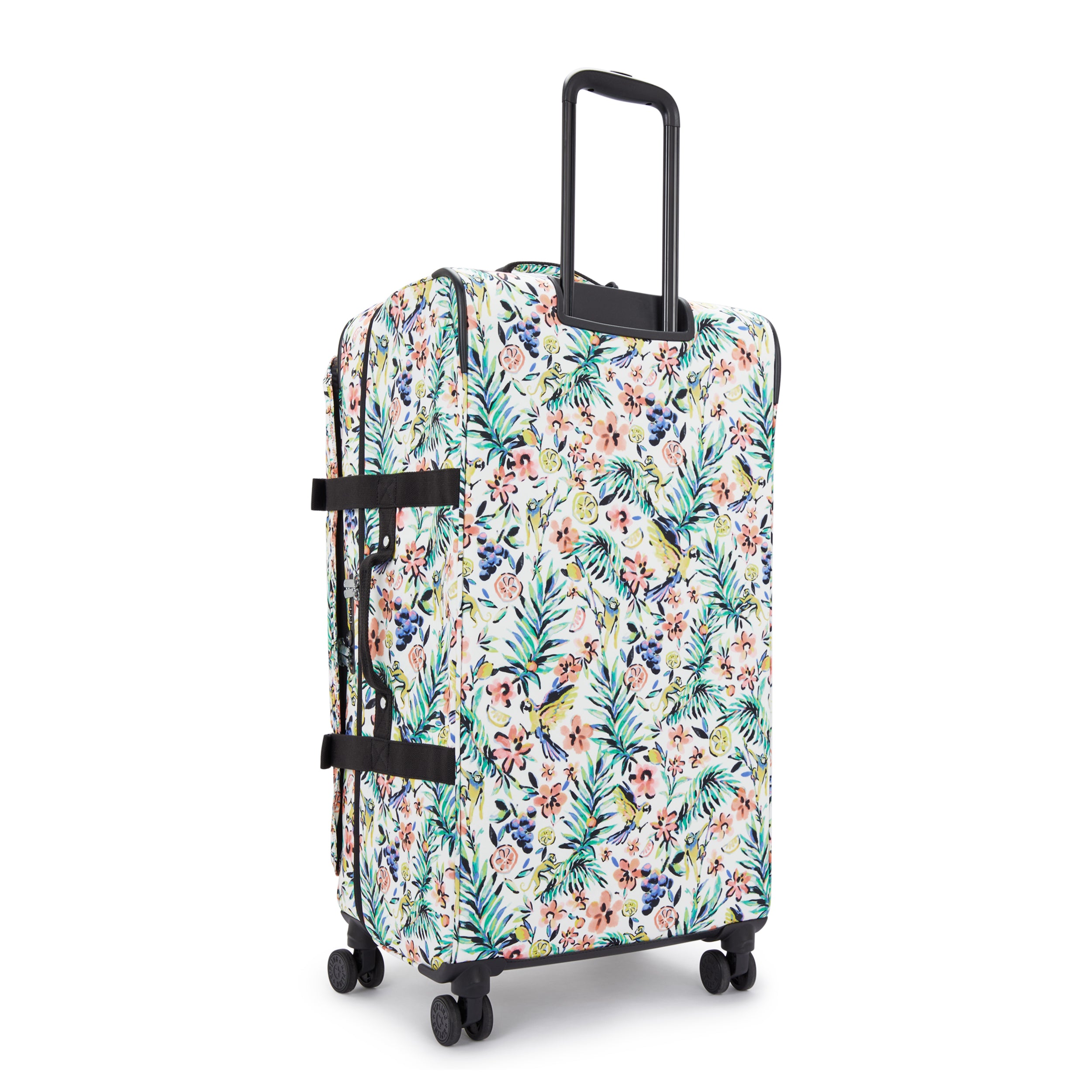 حقيبة سفر Kipling Spontaneous L كبيرة بعجلات وطبعة كوكتيل زهرية I3397-5DZ