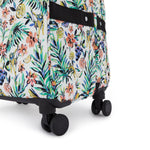 حقيبة سفر Kipling Spontaneous L كبيرة بعجلات وطبعة كوكتيل زهرية I3397-5DZ