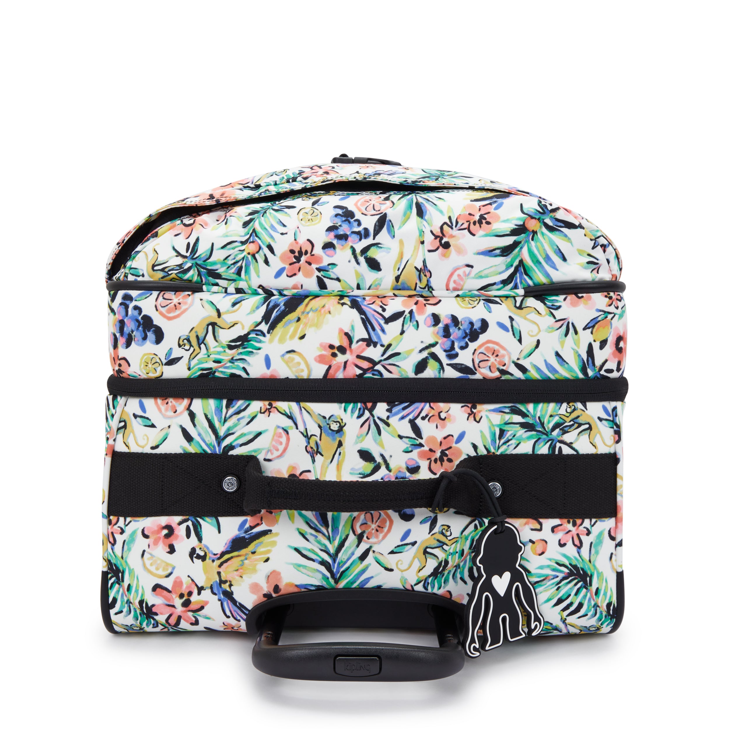حقيبة سفر Kipling Spontaneous L كبيرة بعجلات وطبعة كوكتيل زهرية I3397-5DZ