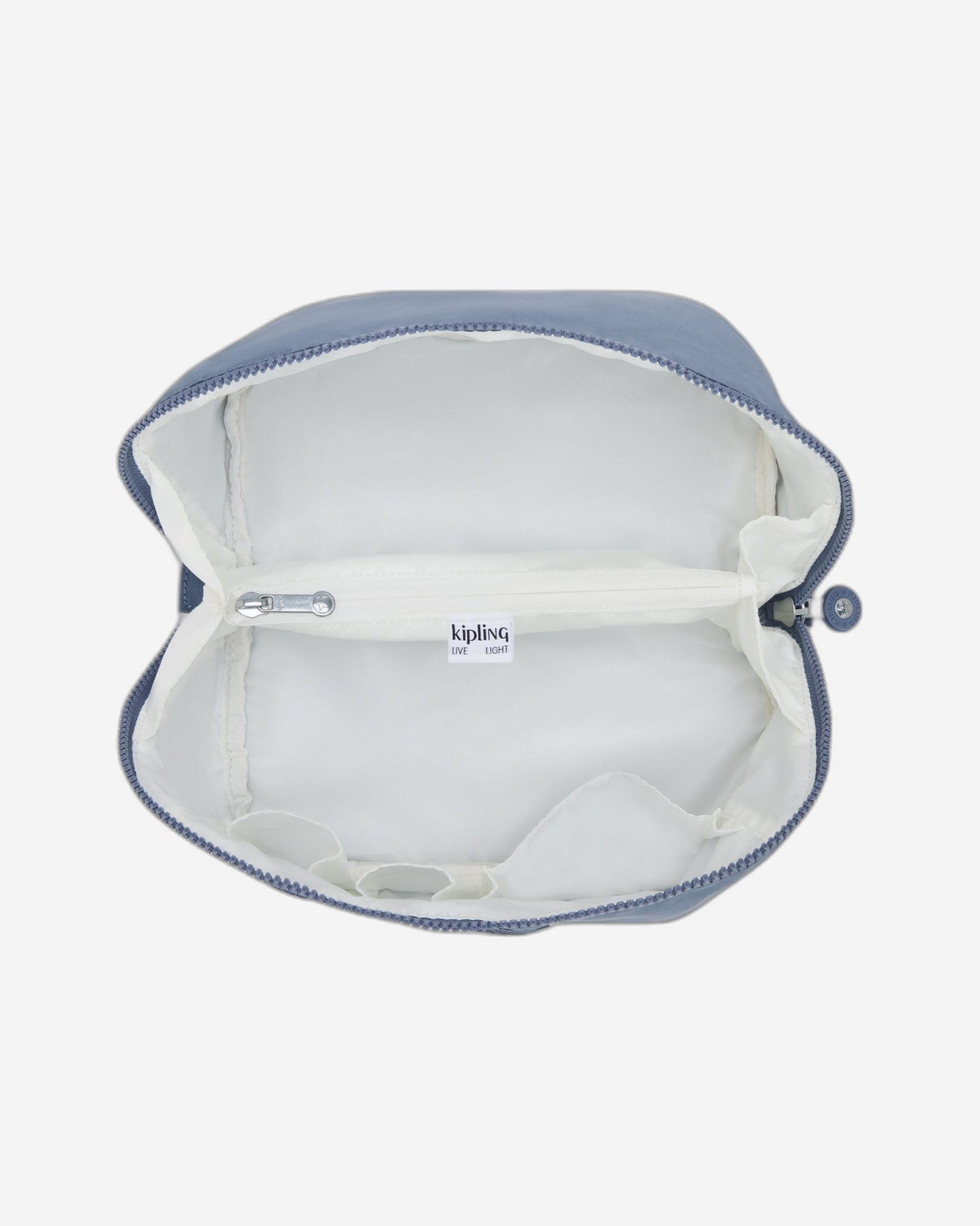 حقيبة أدوات الزينة الكبيرة Kipling Mirko M Blue Stone I3401-6FB