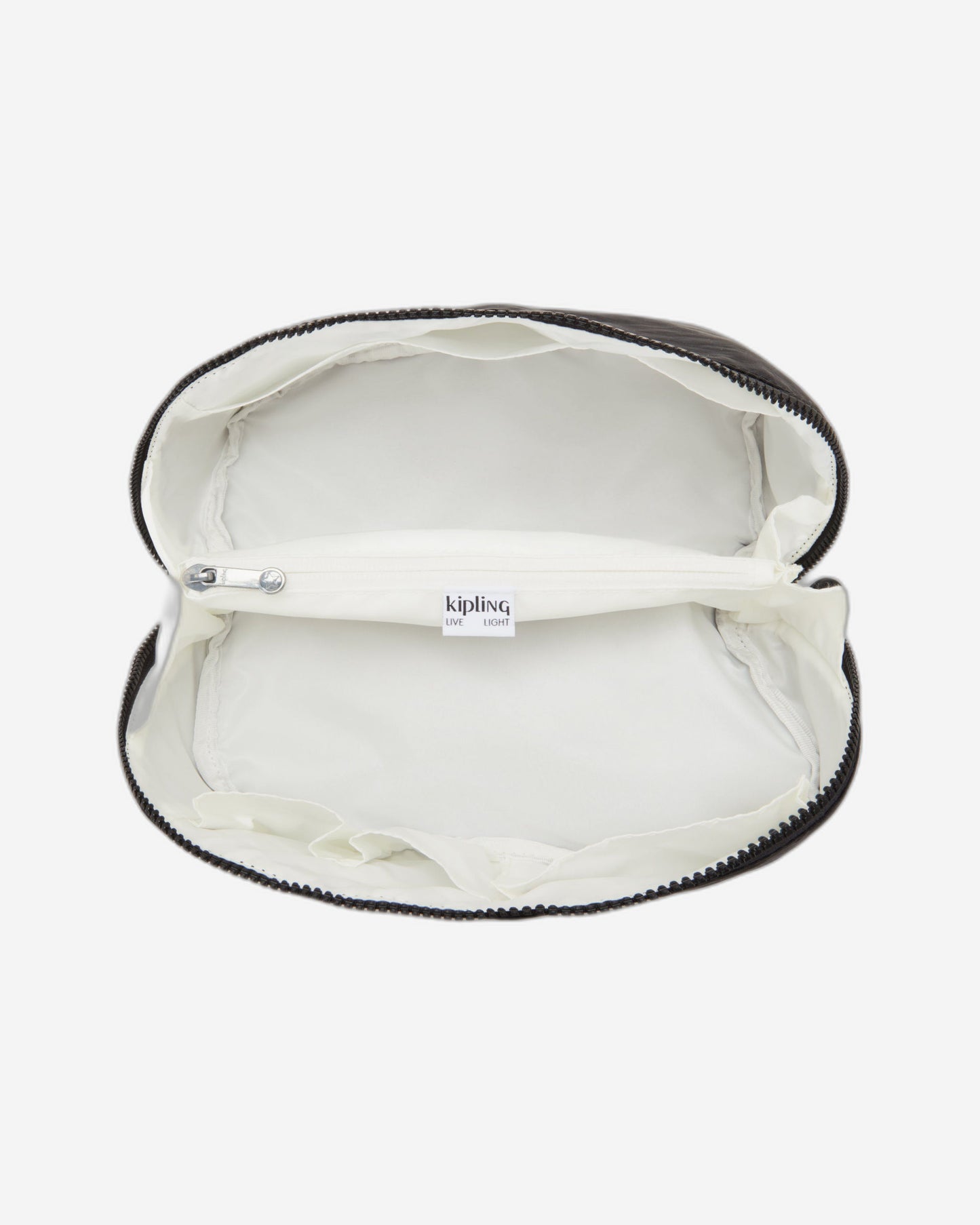 حقيبة أدوات الزينة كيبلينج ميركو إم بلاك نوار كبيرة مع جيوب C2I3401-P39