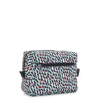 حقيبة أدوات تجميل كبيرة بطبعة تجريدية من كيبلينج باراك C2I3419-GN6