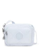 حقيبة كتف متوسطة الحجم Kipling Abanu M Zip Water Blue Ql I3440-1TQ