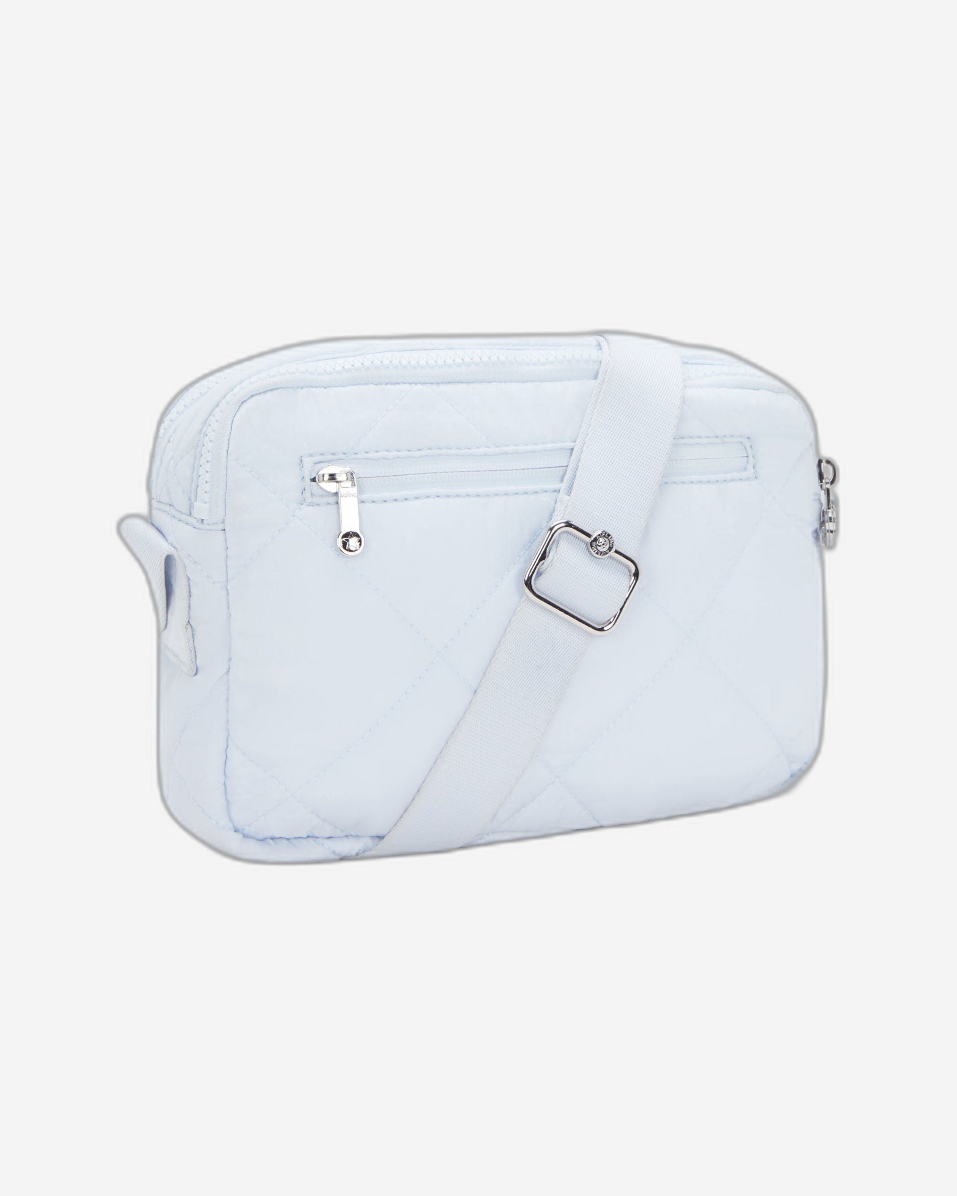 حقيبة كتف متوسطة الحجم Kipling Abanu M Zip Water Blue Ql I3440-1TQ