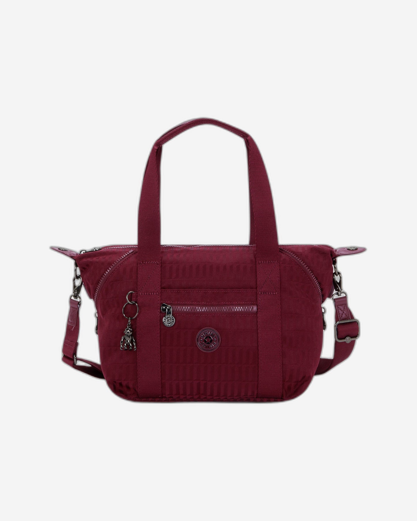 حقيبة يد صغيرة Kipling Art Mini Maroon Tile Jq (بحزام كتف قابل للإزالة) I3468-9HX